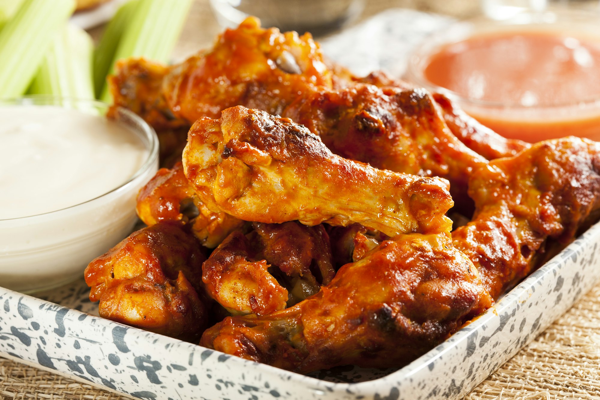 Hot and Spicey Buffalo Chicken Wings